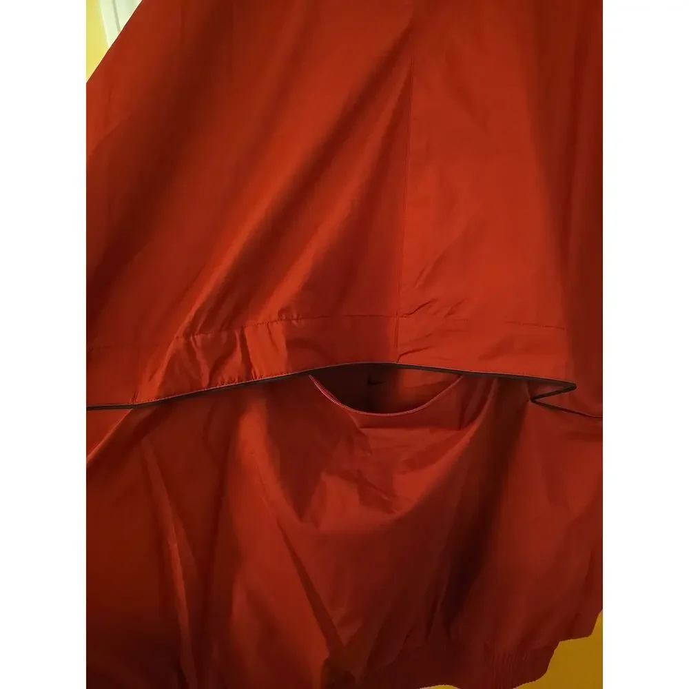 NIKE Windbreaker Jacket Maroon New ! 2XL Vintage Y2K 